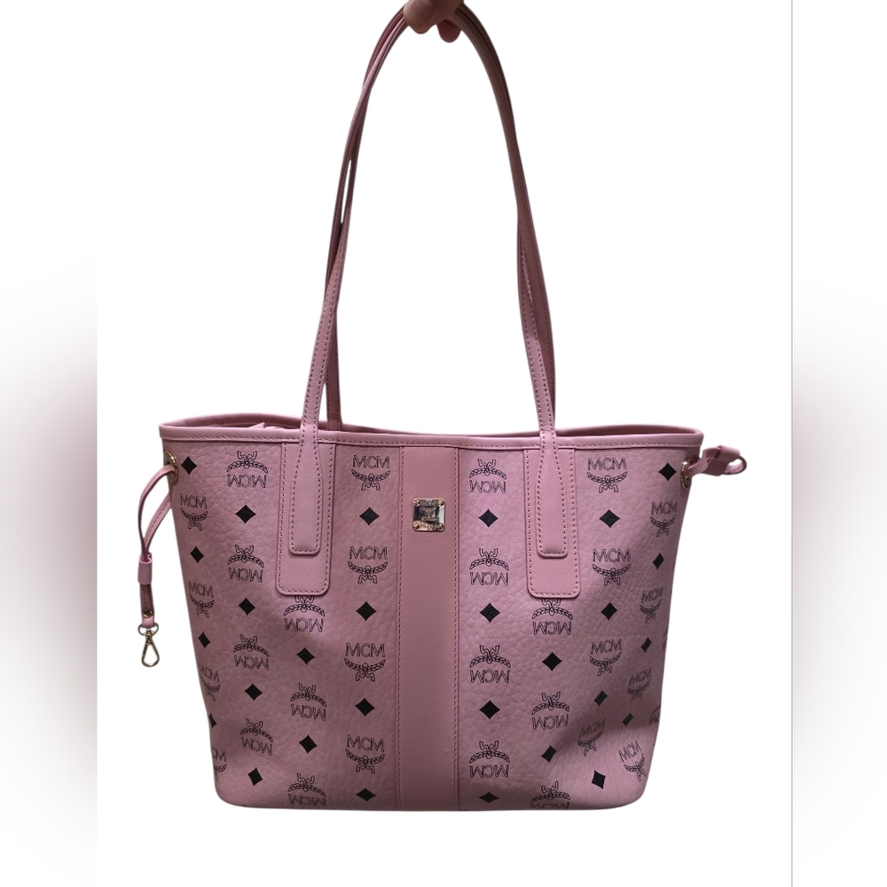 MCM Medium Soft Pink Liz Shopper
